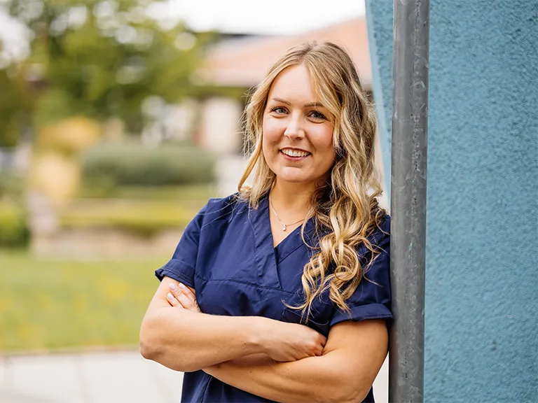 Schwester Tanja aus der Praxisgemeinschaft Dr. Reich und Dr. Weinmeister